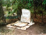 Urnový hrob v lesním hřbitově